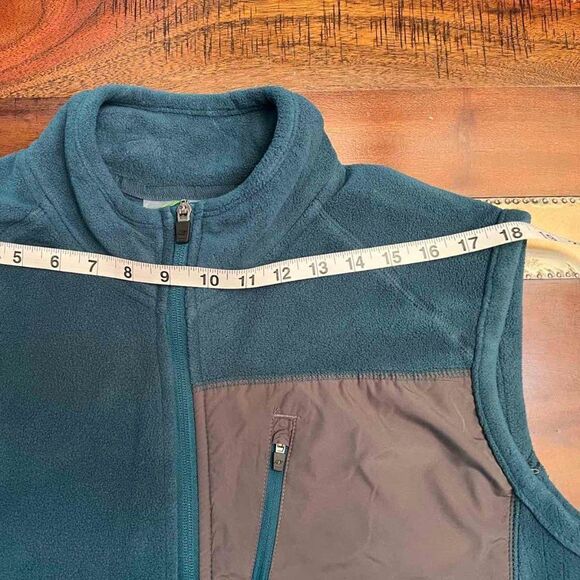 NordicTrack Вark Еurquoise Сolor Men’s Fleece Vest  size L - Picture 8 of 14